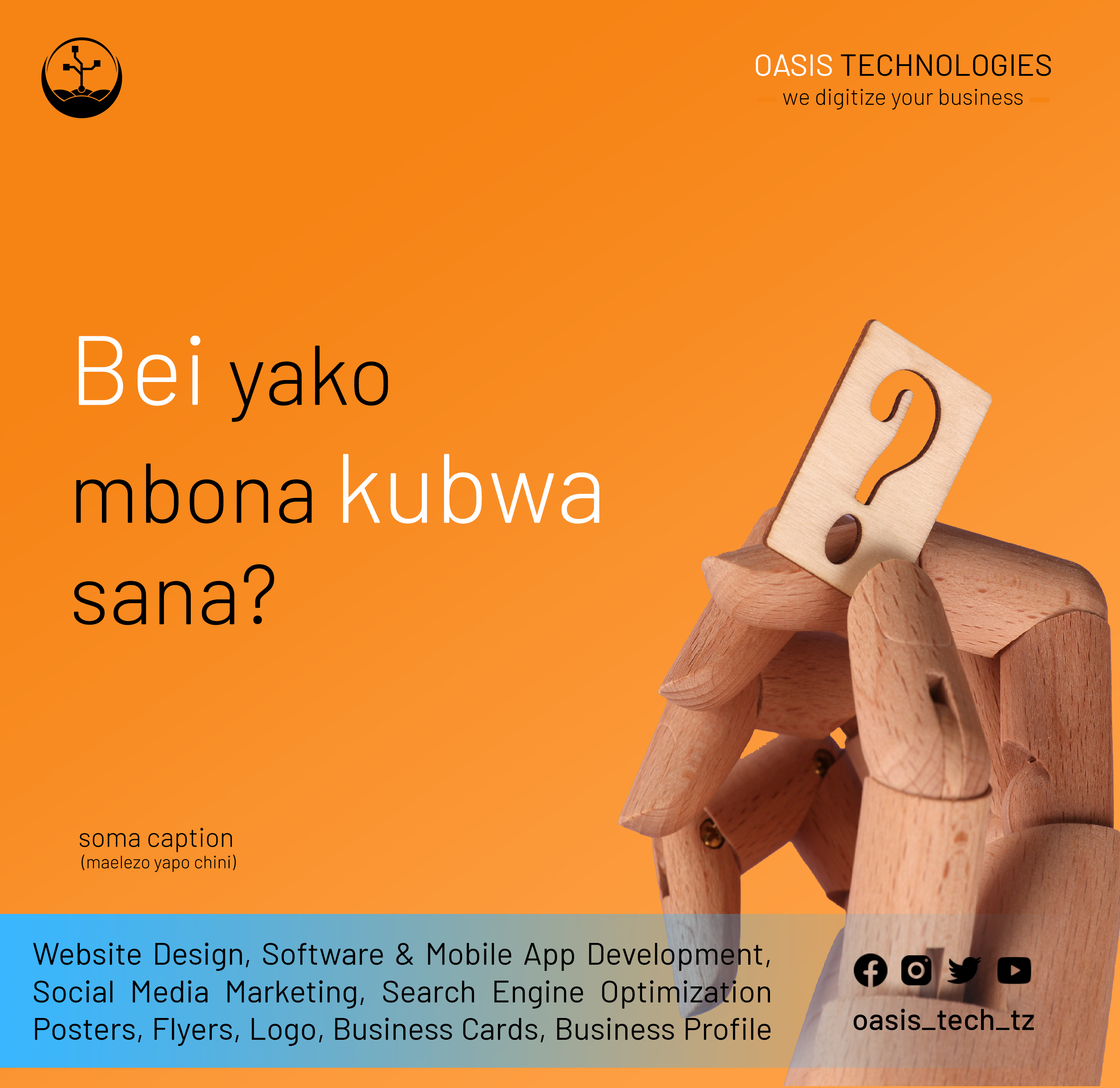 Bei Yako Mbona Kubwa Sana?